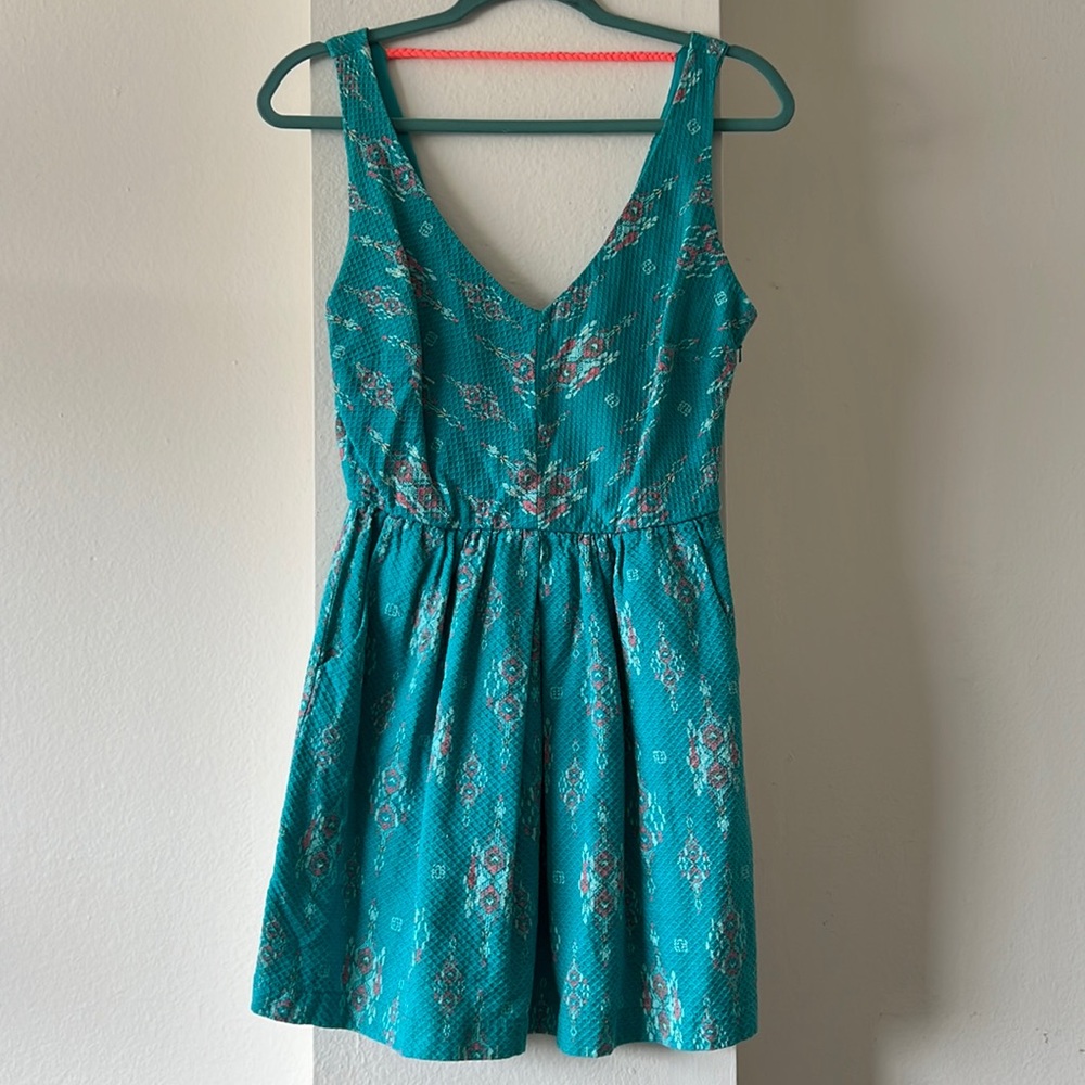 Stradivarius Blue Dress